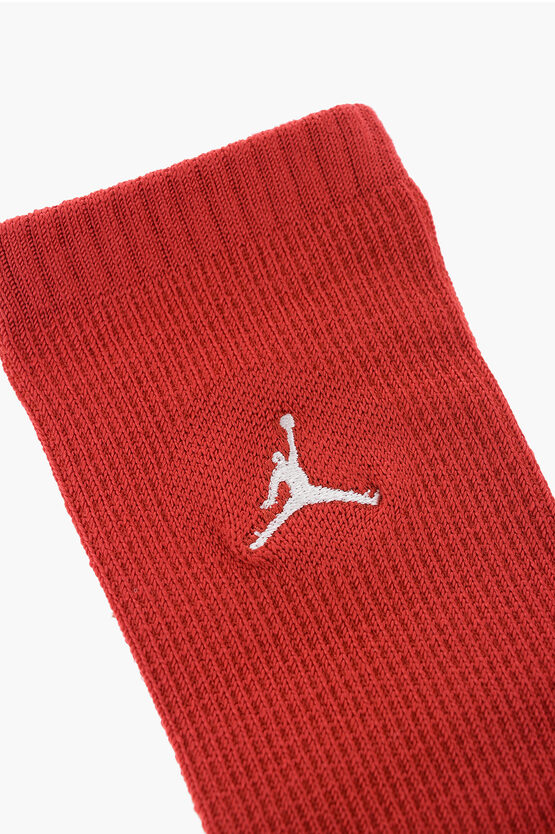 AIR JORDAN Set Of 3 Pairs Of Long Embroidered Socks