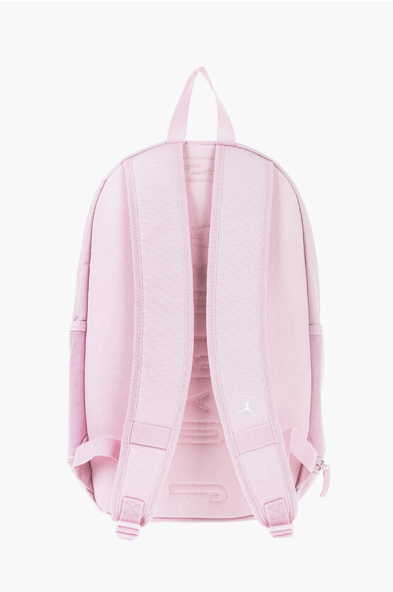 AIR JORDAN Solid Backpack with Embroidered Logo