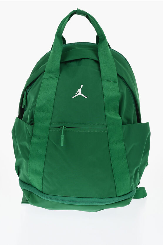 Nike Air Jordan Solid Color Alpha Backpack With Contrasting Logo
