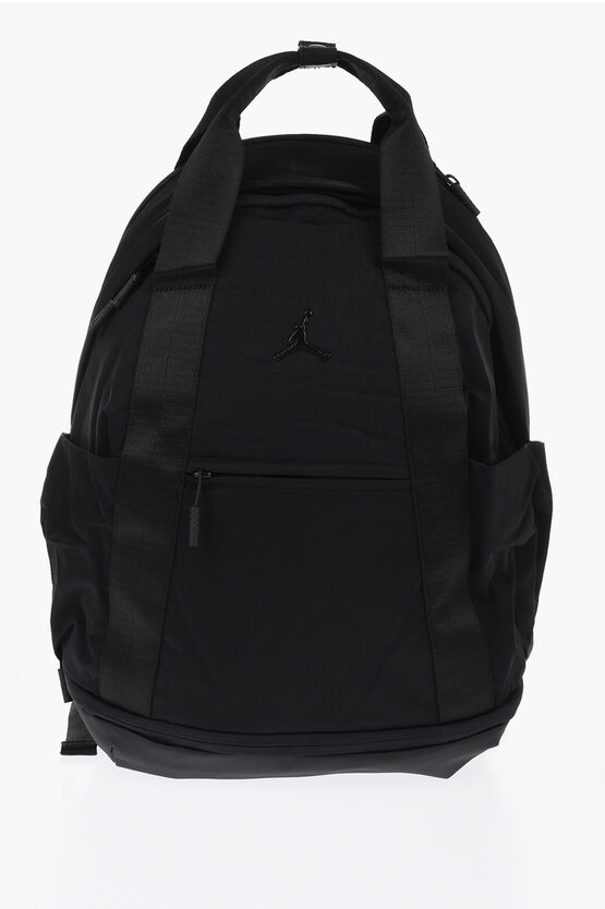Nike Air Jordan Solid Color Alpha Backpack With Contrasting Logo