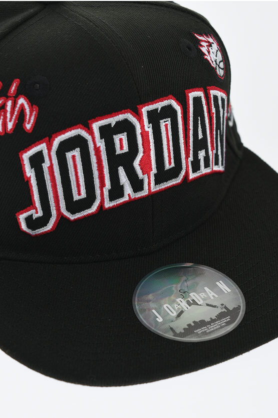 AIR JORDAN Solid Color Cap with Contrasting Patches