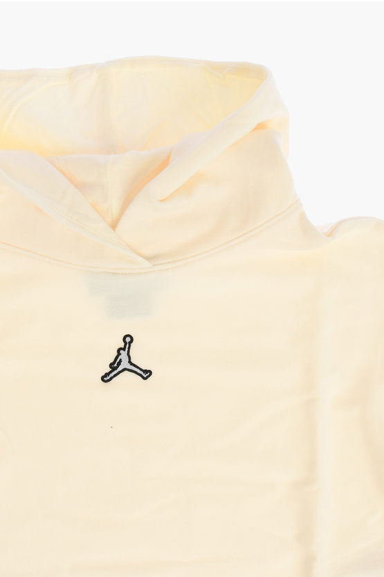 AIR JORDAN solid color ESSENTIALS BOXY sweatshirt with hood