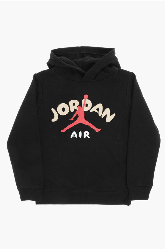 AIR JORDAN Solid Color Joggers and Hoodie Set