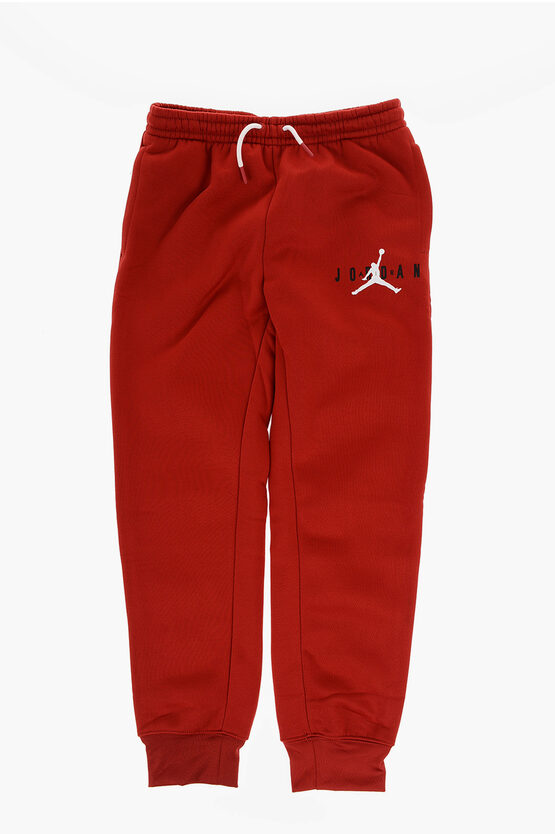 AIR JORDAN Solid Color Joggers with Fleeced Inner