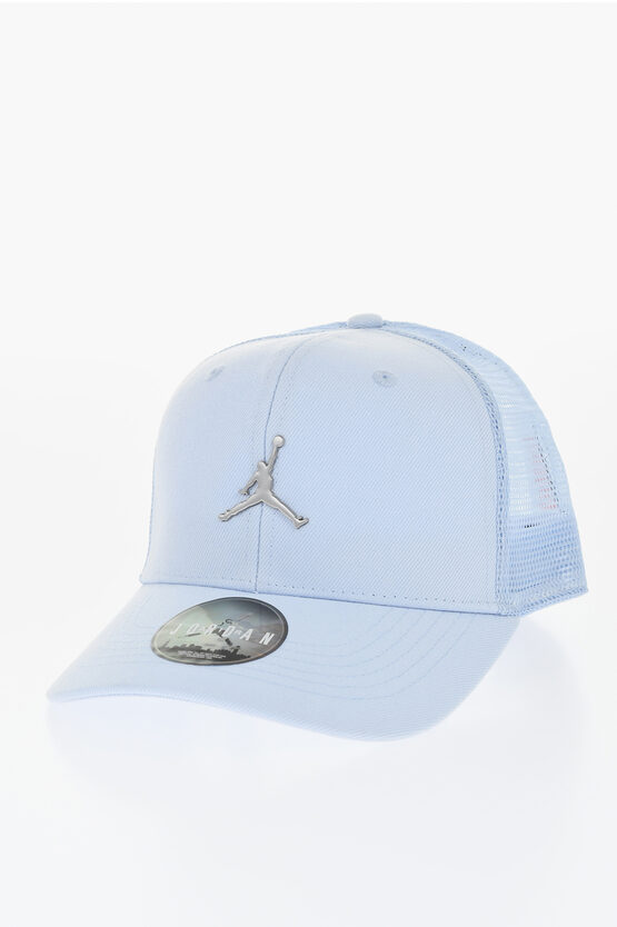 Nike Air Jordan Solid Color Trucker Cap With Metal Logo