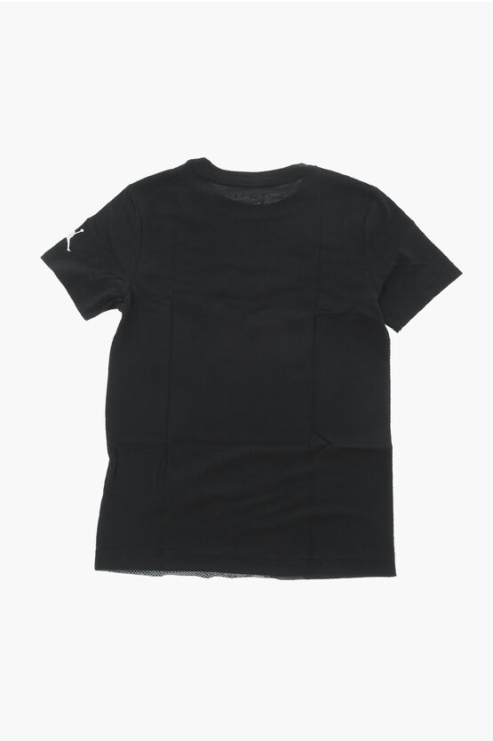 AIR JORDAN T-Shirt Girocollo Stampata