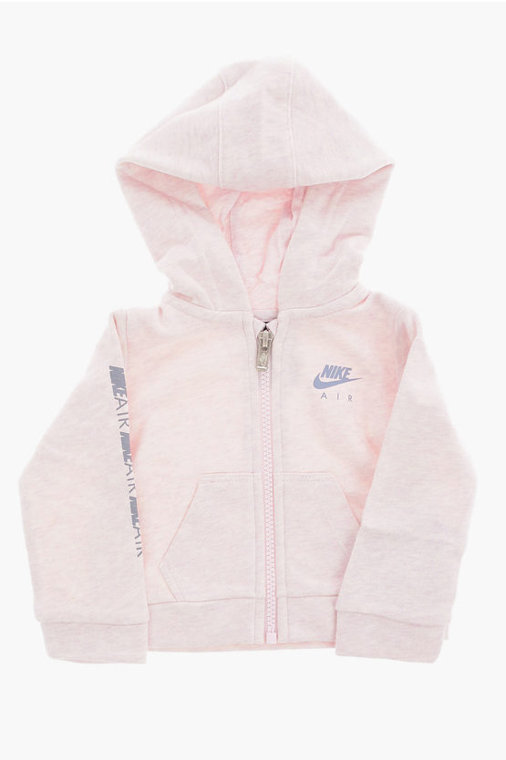 AIR Set Felpa con Cappuccio e Leggings con Banda Laterale Logata