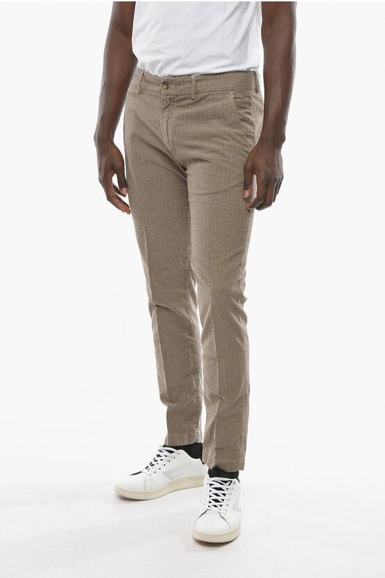 Cruna All-over Embroidered Tapered Fit Marais Trousers In Neutral