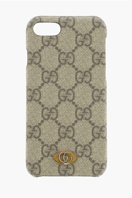 Shop Gucci All-over Logo 8 Iphone Cover