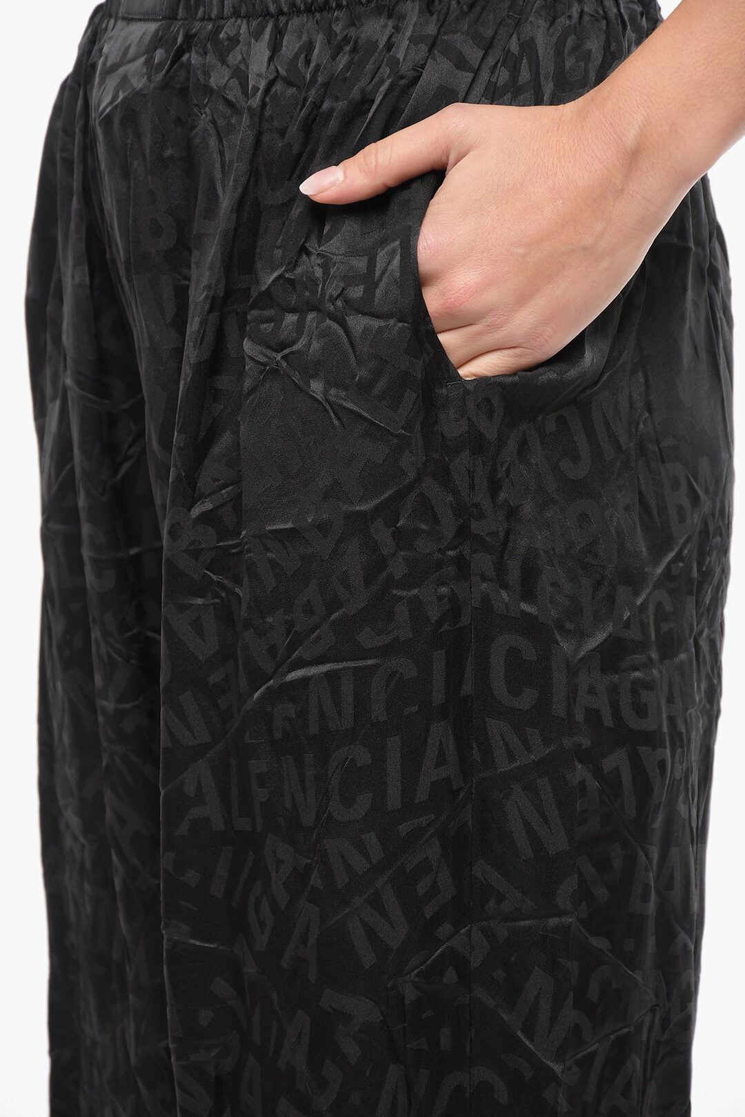 All-Over Printed Silky Feel Pant main image 1