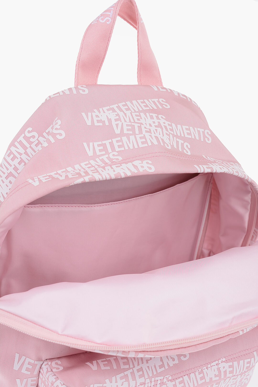 Vetements,VETEMENTS X Eastpak embroidered canvas backpack - WEAR