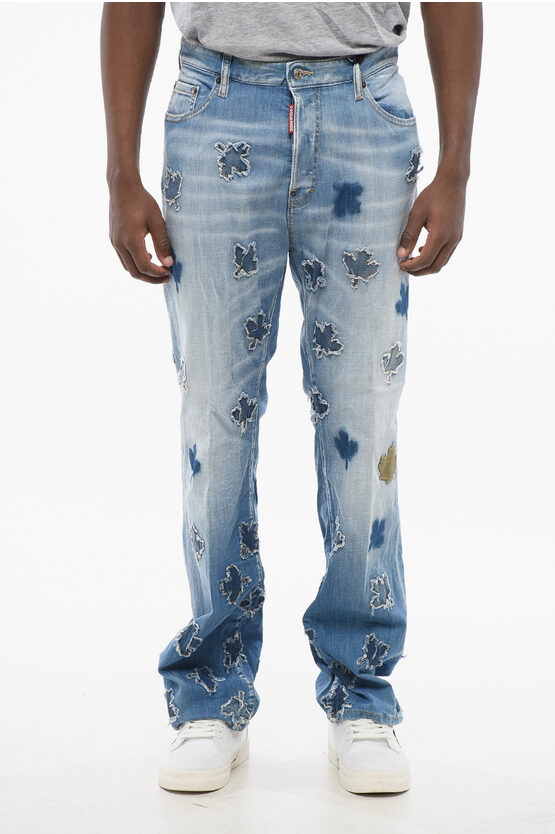 All-Over Patched Le… - image