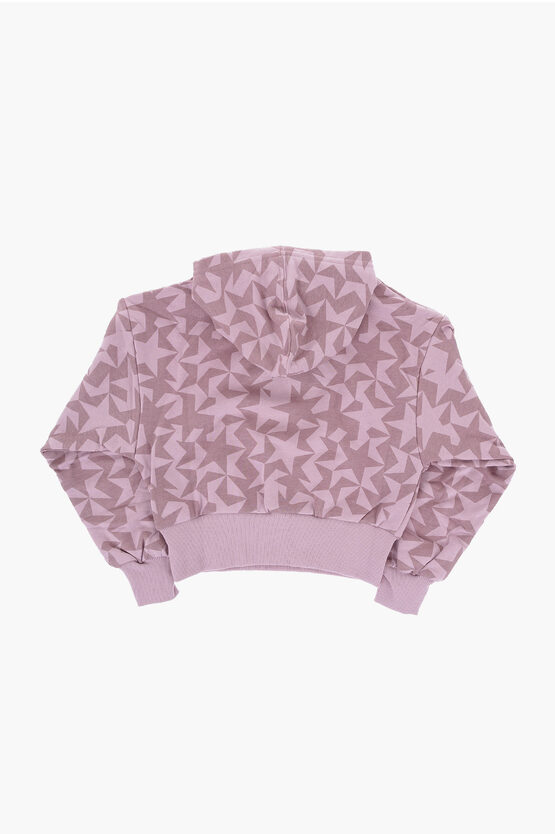 All-Over Star Print Hoodie