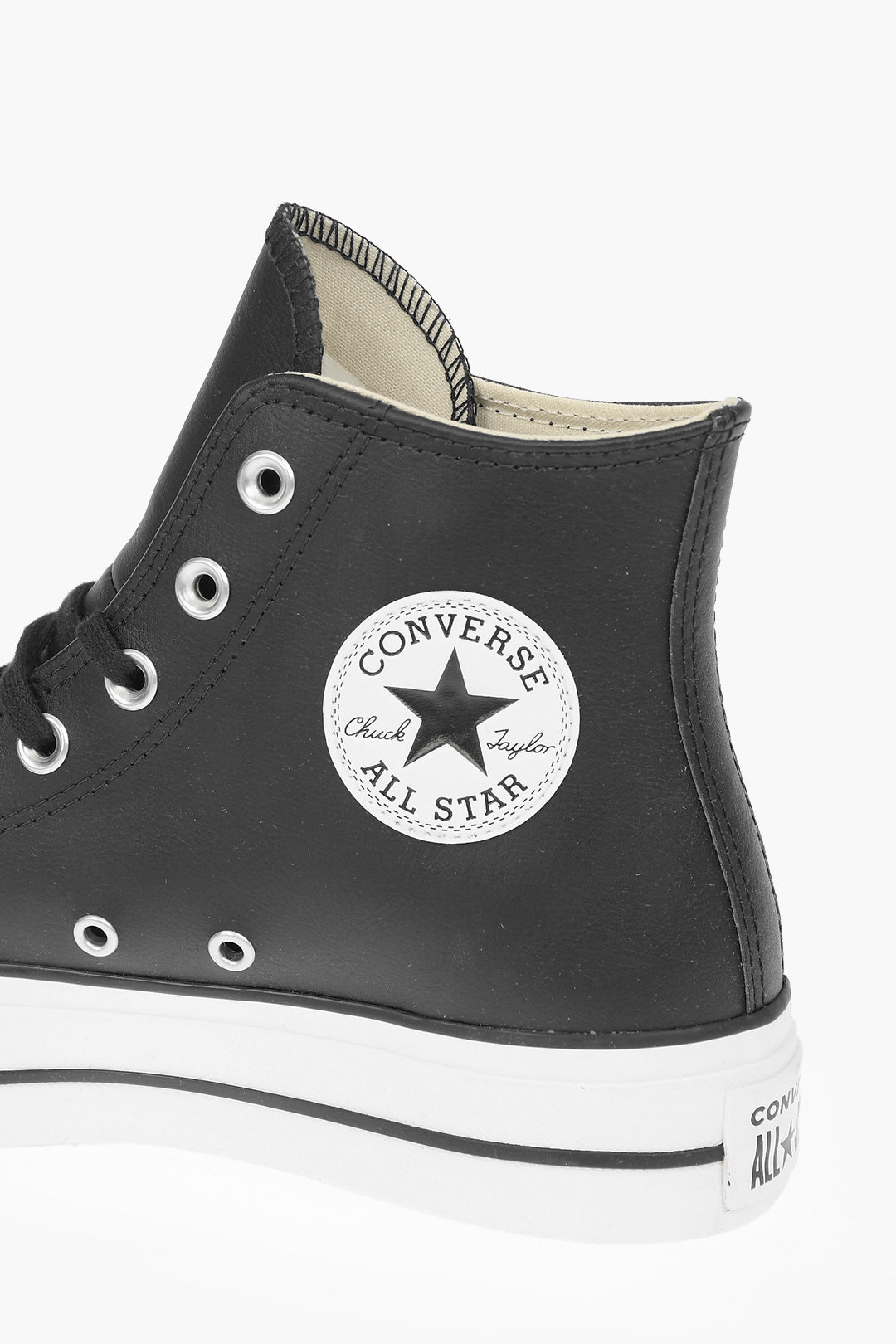 betalen Mangel Wrijven Converse ALL STAR 4cm Leather Sneakers with Platform women - Glamood Outlet