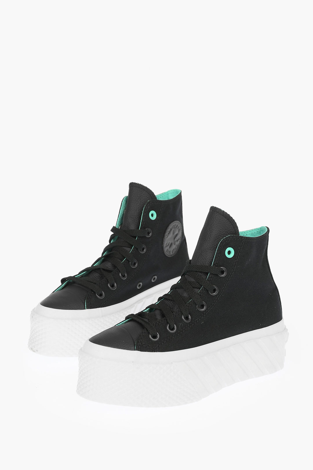 Dentro césped Punta de flecha Converse ALL STAR 5cm Fabric Sneakers with Platform women - Glamood Outlet