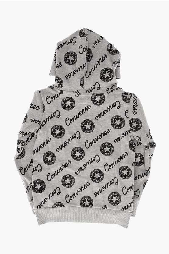 ALL STAR All Over Logo Sweatshirt with Hood