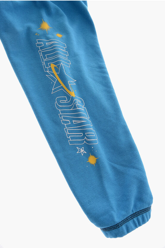 ALL STAR Bedrucktes Joggers- und Sweatshirt-Set mit Rundhalsausschnitt