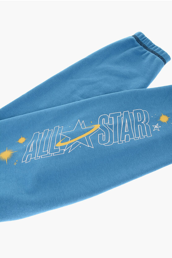 ALL STAR Bedrucktes Joggers- und Sweatshirt-Set mit Rundhalsausschnitt