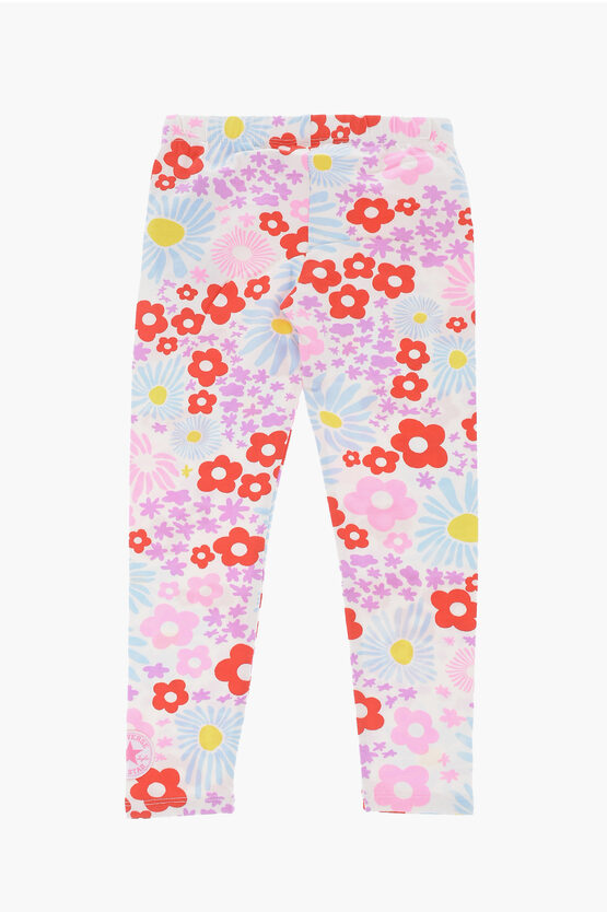 ALL STAR CHCUK TAYLOR Set Felpa e Leggings in Stampa Floreale