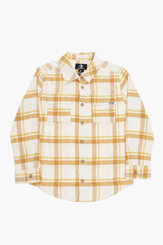 ALL STAR Checked Flannel Overshirt LIFESTYLE