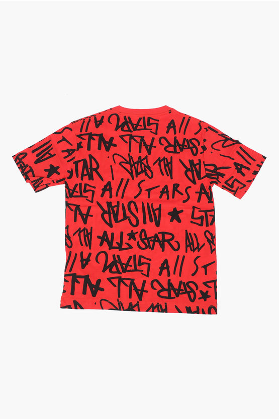 ALL STAR CHUCK T-shirt Crew Neck All-Over Print