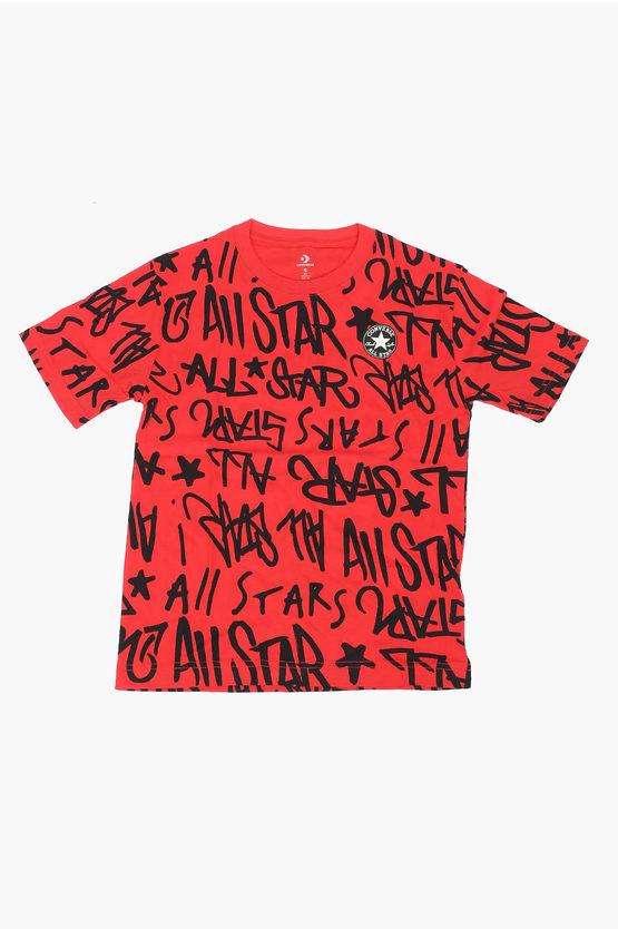ALL STAR CHUCK T-shirt Girocollo Stampata All Over