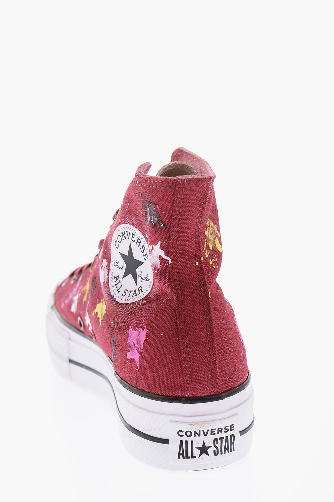 Converse ALL STAR CHUCK TAYLOR 4 cm Painting Effect Sneakers women -