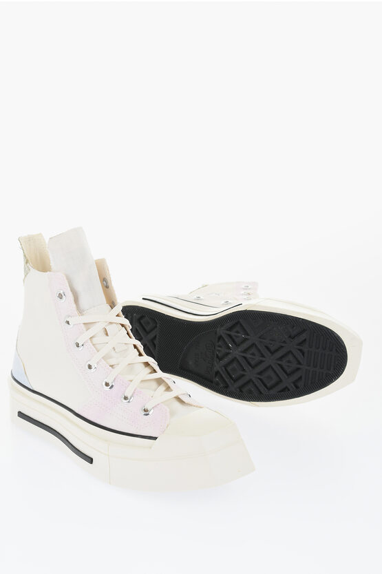 Converse All Star Chuck Taylor 70 Canvas De Lux High-top Sneakers Wit