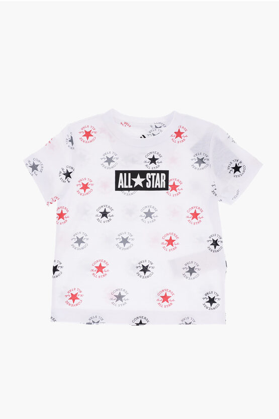 ALL STAR CHUCK TAYLOR All-Over Printed Logo T-shirt and Shorts Set