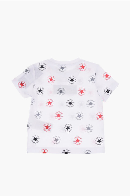 ALL STAR CHUCK TAYLOR All-Over Printed Logo T-shirt and Shorts Set