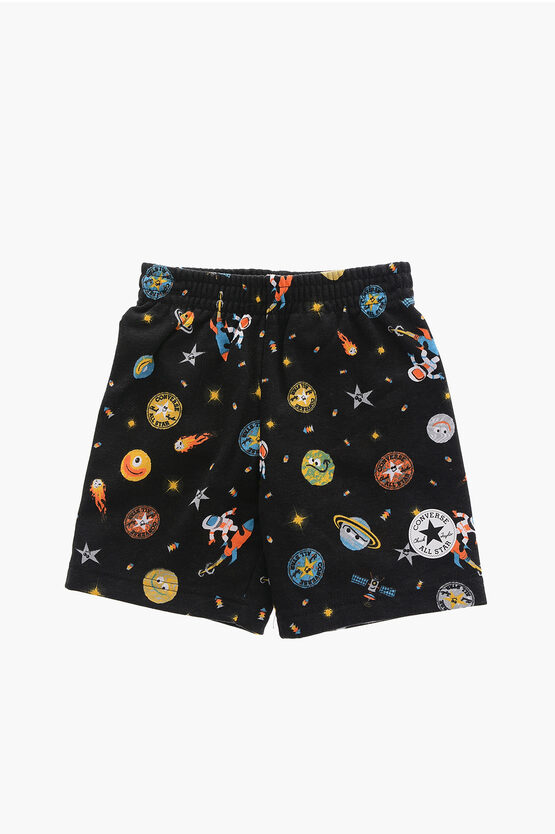 ALL STAR CHUCK TAYLOR All-Over Printed Shorts and Crew-Neck T-shirt Set