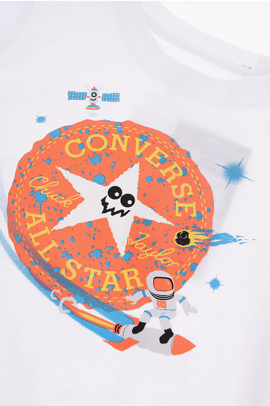 ALL STAR CHUCK TAYLOR All-Over Printed Shorts and Crew-Neck T-shirt Set