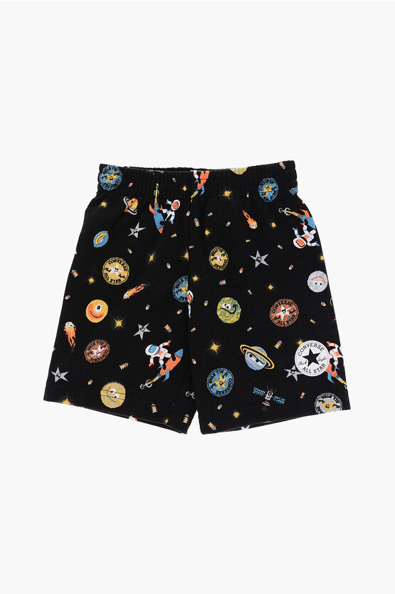 ALL STAR CHUCK TAYLOR All-Over Printed Shorts and Crew-Neck T-shirt Set