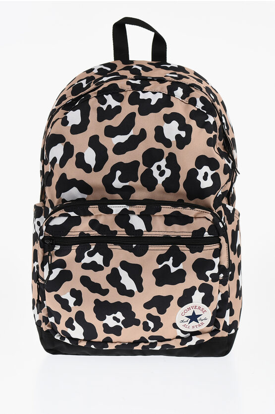 Nike All Star Chuck Taylor Animal Patterned Multi-pocket Backpack