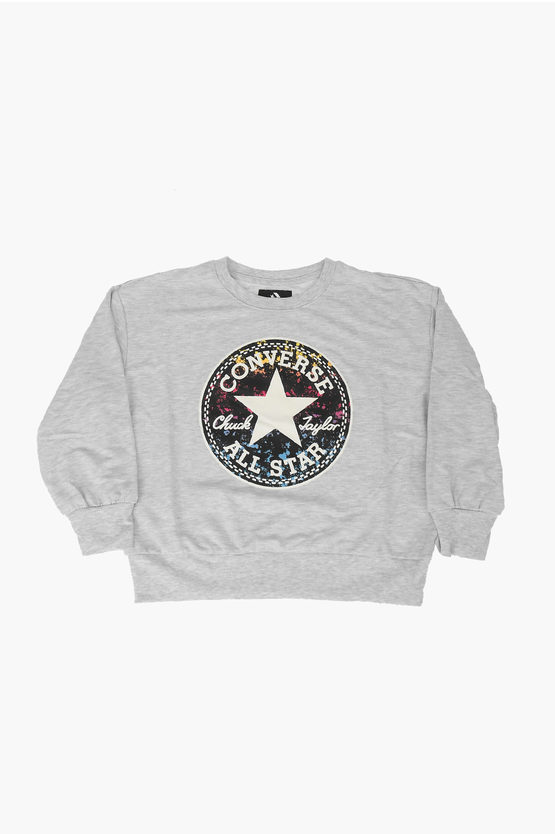 ALL STAR CHUCK TAYLOR Bedrucktes Cropped-Sweatshirt