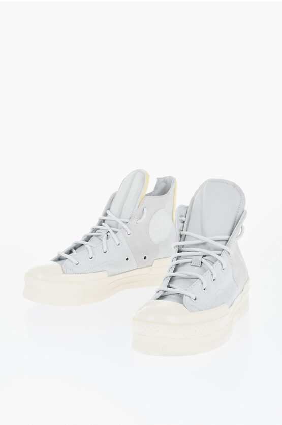 Converse All Star Chuck Taylor Canvas And Suede 70 Plus High-top Snea