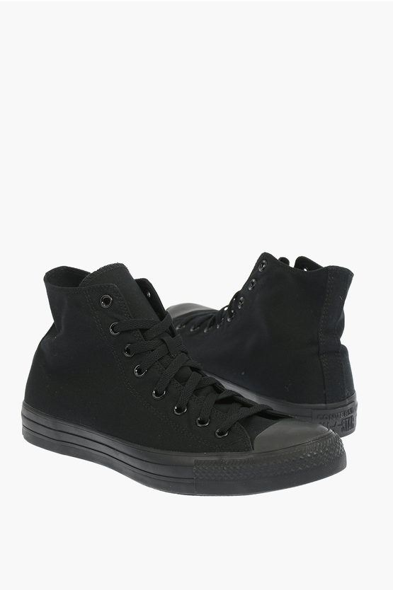 Converse All Star Chuck Taylor Canvas High Top Sneakers In Black