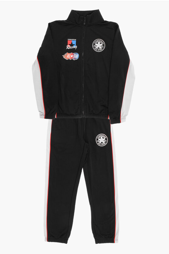 ALL STAR CHUCK TAYLOR Contrast Side Bands CARS Joggers and Sweatshirt Set