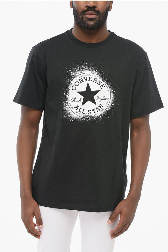 Converse All Star Chuck Taylor Cotton Crew-neck T-shirt With Contrast