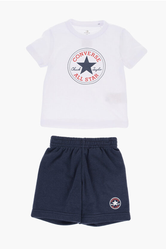 ALL STAR CHUCK TAYLOR Crew-Neck T-shirt and Shorts Set