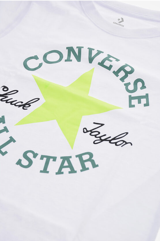 Converse KIDS ALL STAR CHUCK All Over Printed Crew-neck T-shirt boys -  Glamood Outlet
