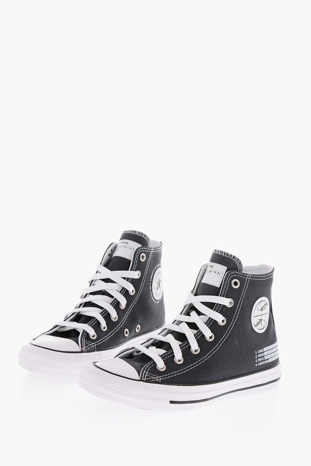 Shuraba Seminary over there Converse ALL STAR CHUCK TAYLOR denim high top sneakers women - Glamood  Outlet