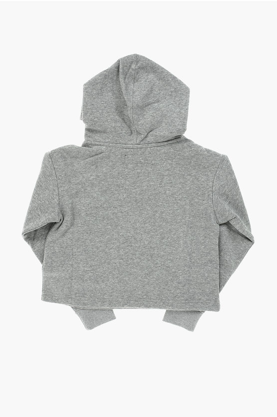 ALL STAR CHUCK TAYLOR Felpa con Cappuccio in Cotone Garzato