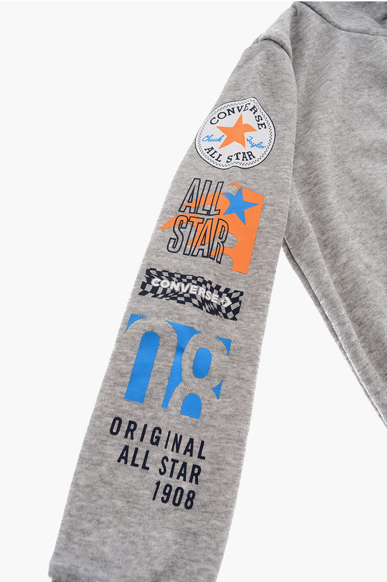 ALL STAR CHUCK TAYLOR Felpa con Cappuccio Stampa Logo