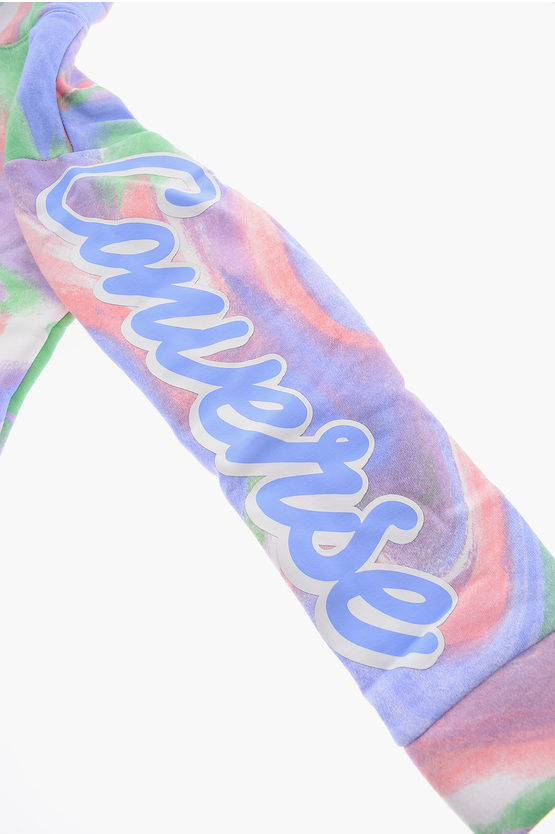 ALL STAR CHUCK TAYLOR Felpa in cotone garzato con cappuccio