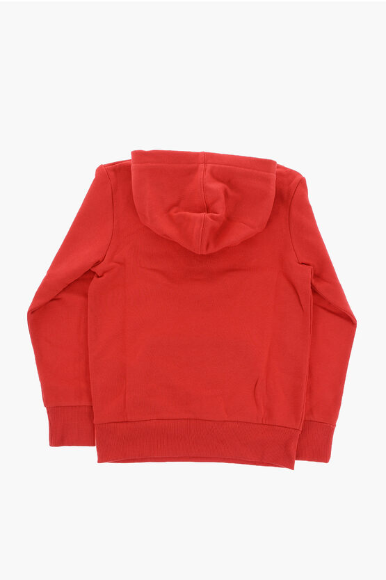 ALL STAR CHUCK TAYLOR Fleeced Cotton Hoodie with Patch Pocket