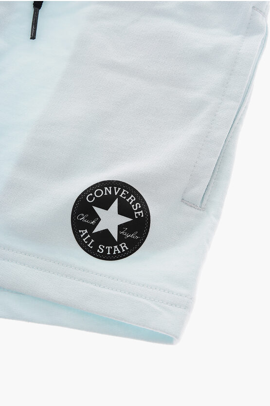 ALL STAR CHUCK TAYLOR Fleeced Shorts with Contrasting Laces