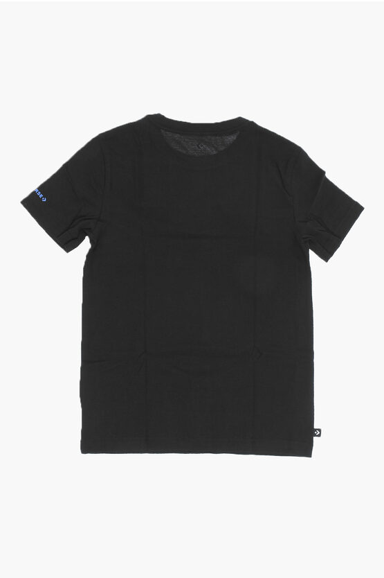 ALL STAR CHUCK TAYLOR Frontal Printed Crew-neck T-shirt