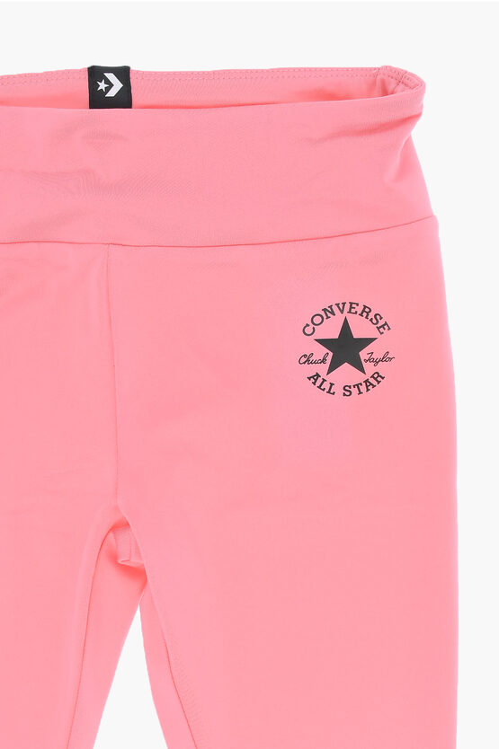 ALL STAR CHUCK TAYLOR High-Waisted Stretch Fabric Leggings