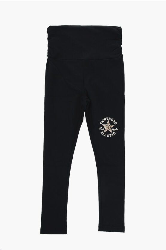Converse All Star Chuck Taylor High Waisted Stretch Fabric Leggings
